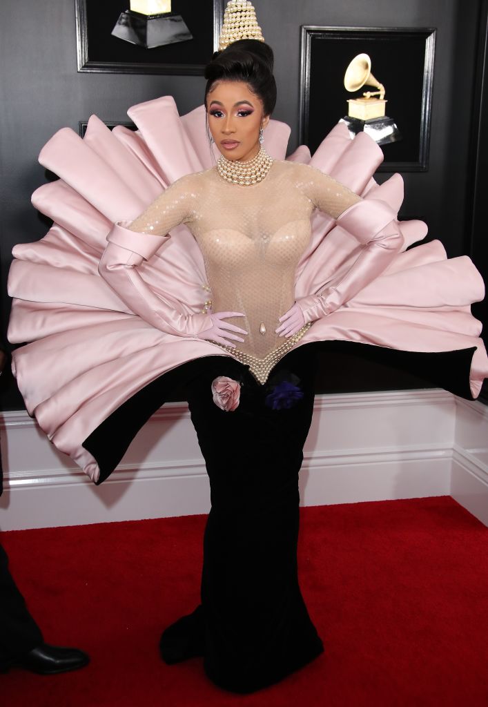 CARDI B AT THE 61ST ANNUAL GRAMMY AWARDS, 2019