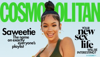 Saweetie covers Cosmopolitan's April issue