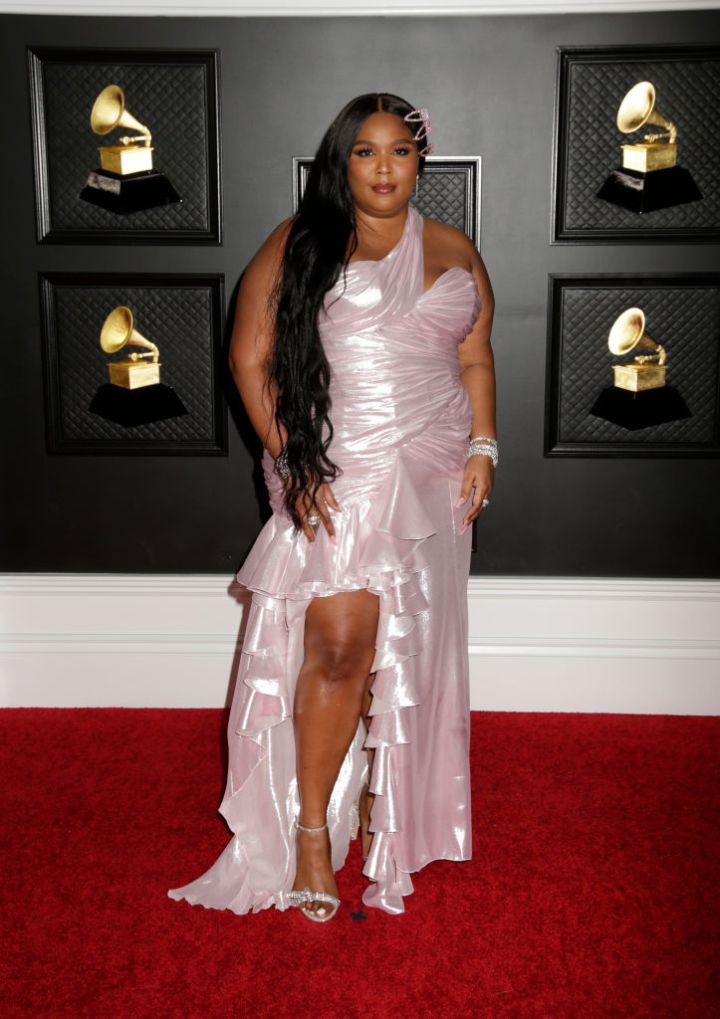 LIZZO AT THE 63RD ANNUAL GRAMMY AWARDS, 2021