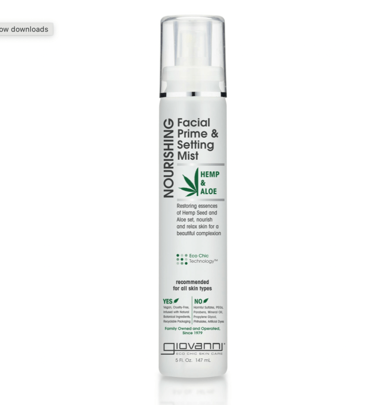 Giovanni’s Nourishing Setting Spray & Mist