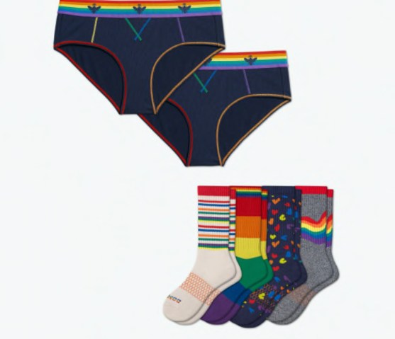 Bombas pride undies and socks
