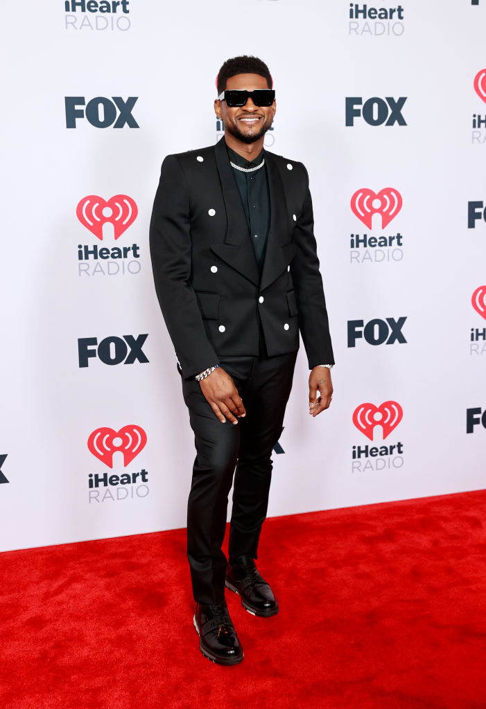Usher at the 2021 iHeartRadio Music Awards