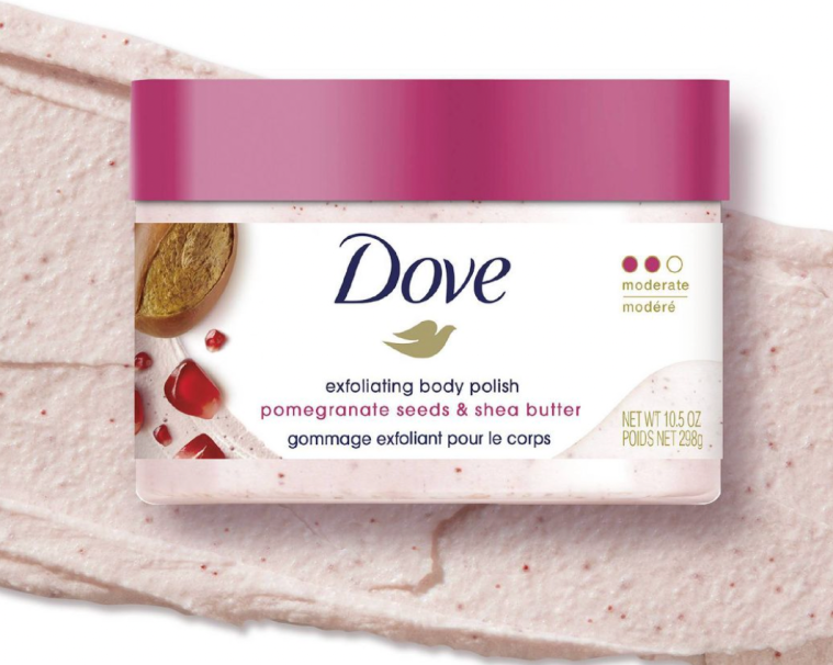 Dove Pomegranate Seeds & Shea Butter Exfoliating Body Polish Scrub