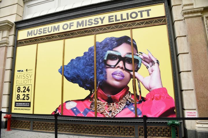 Missy Elliott at the MTV VMAs & Pepsi Celebrate The Museum Of Missy Elliott