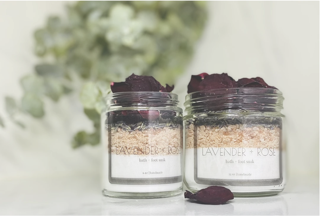 Lavender + Rose Soak