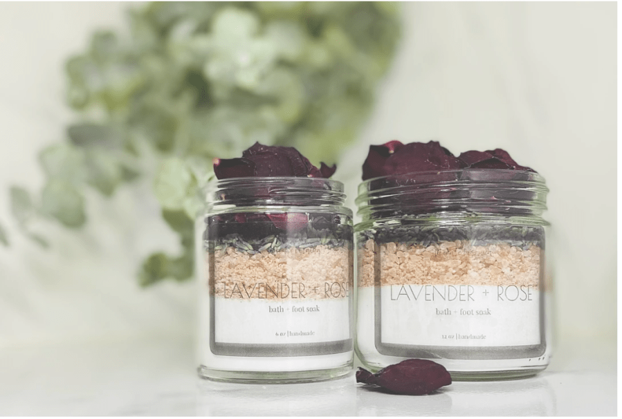 Lavender + Rose Soak