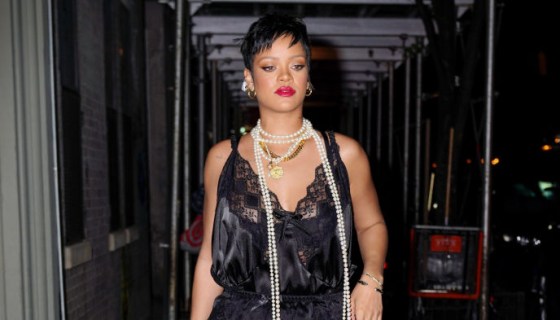 Rihanna Channels The 80’s With Her Latest Street Style Ensemble