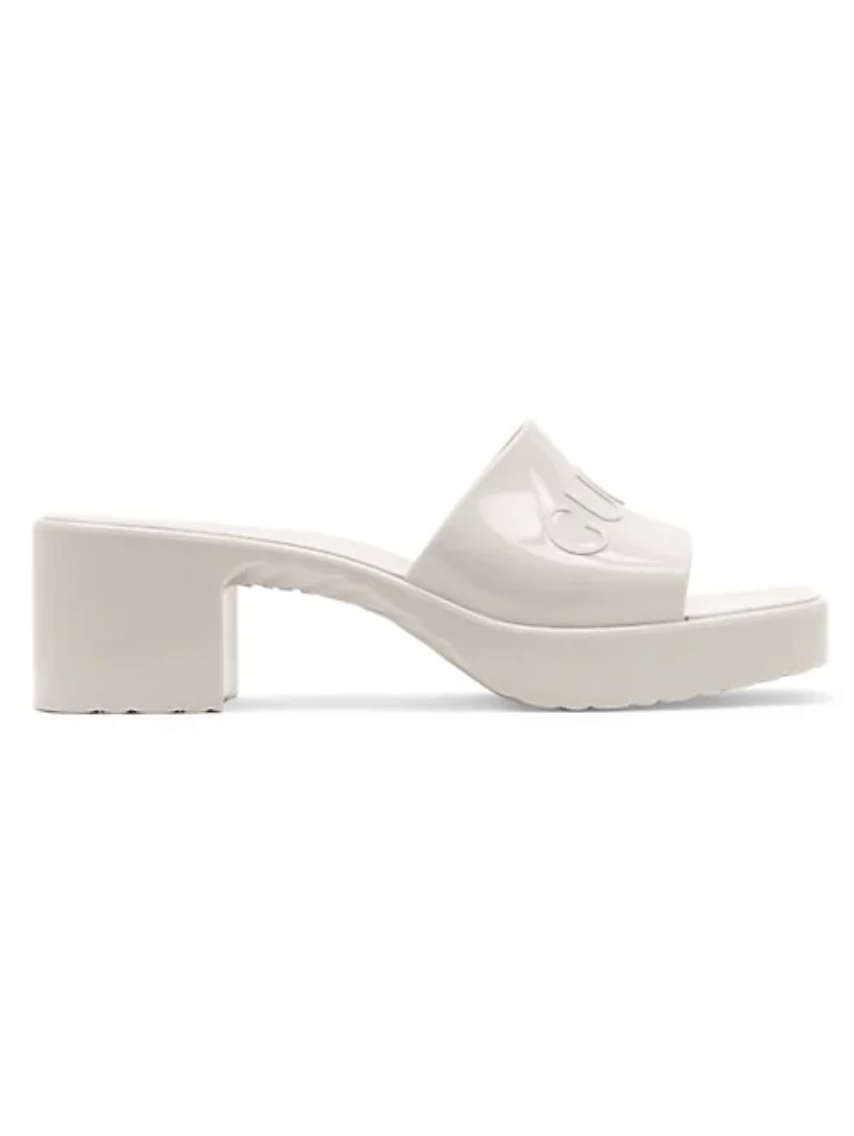 Gucci Women's Rubber Slide Sandals