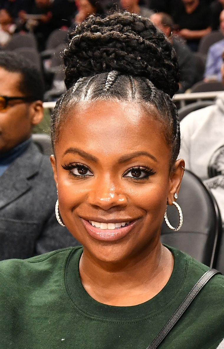 Kandi at the Charlotte Hornets vs Atlanta Hawks Game