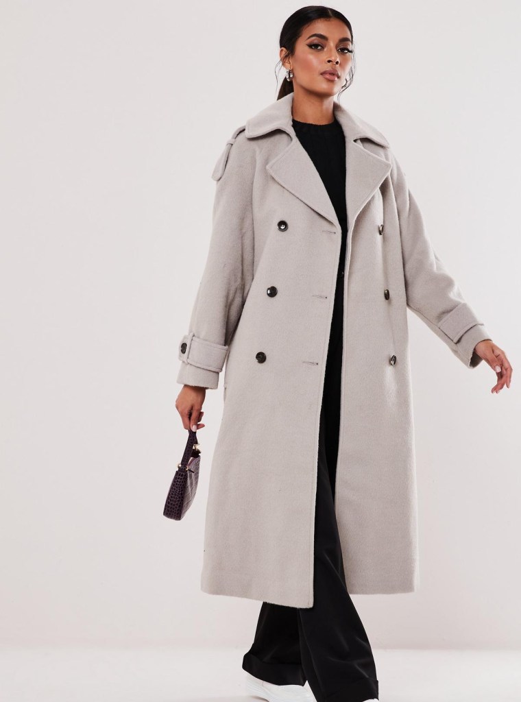 Neutral Trench Coat