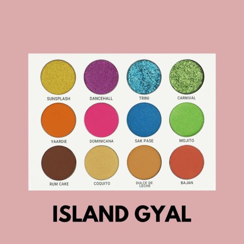 Prime Beauty Cosmetics Island Gyal Eyeshadow Palette
