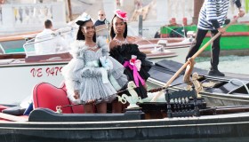 Celebrity Sightings During the Dolce&Gabbana Alta Moda In Venice