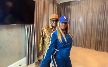 Nene and Gregg Leakes dance on “Saving Our Selves: A BET COVID-19 Relief Effort”