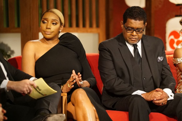 NeNe and Gregg Leakes at The Reunion