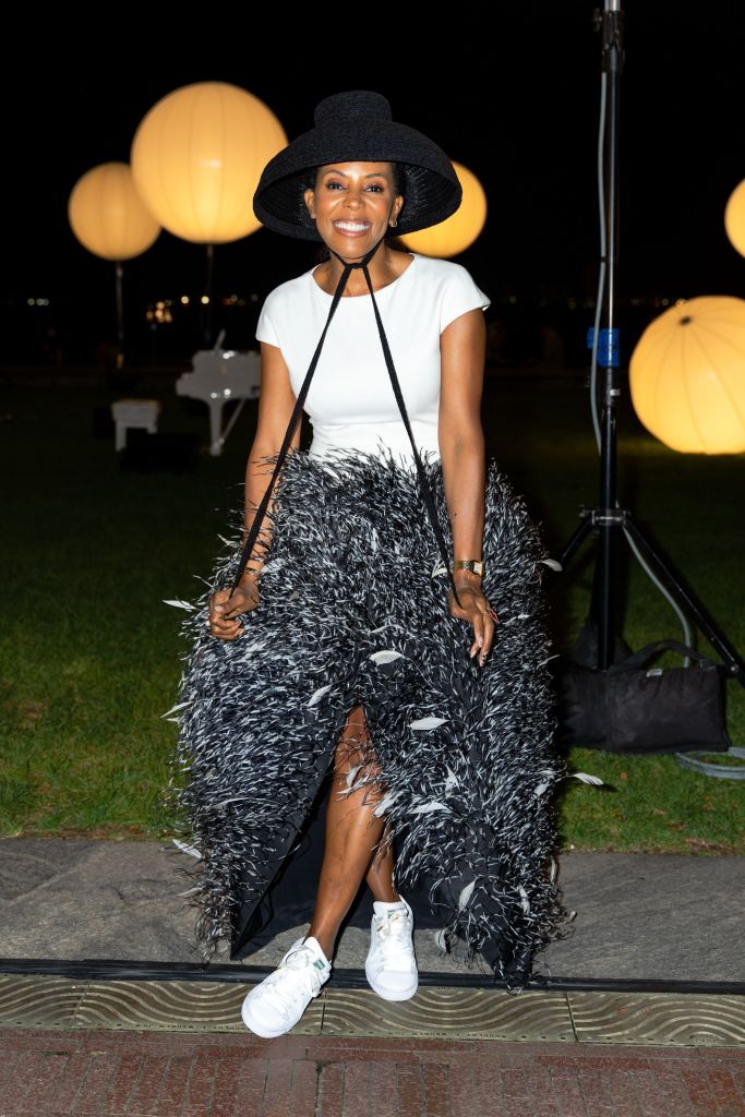 June Ambrose at the Prabal Gurung Show