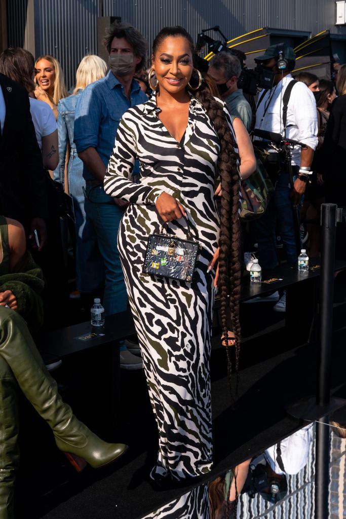 LaLa Anthony at the Dundas x REVOLVE Show for NYFW