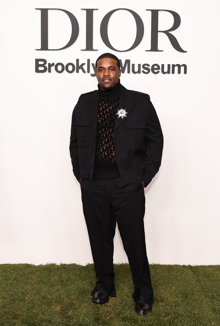 A$AP Ferg at the Christian Dior Designer Of Dreams Exhibition Cocktail Opening
