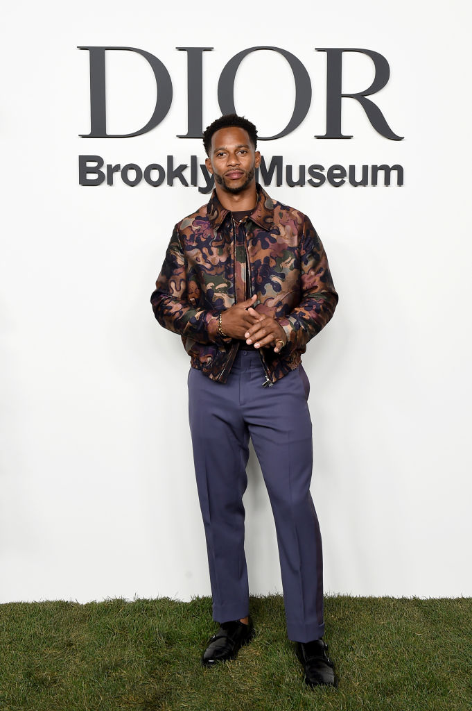 Victor Cruz at the Christian Dior Designer Of Dreams Exhibition Cocktail Opening