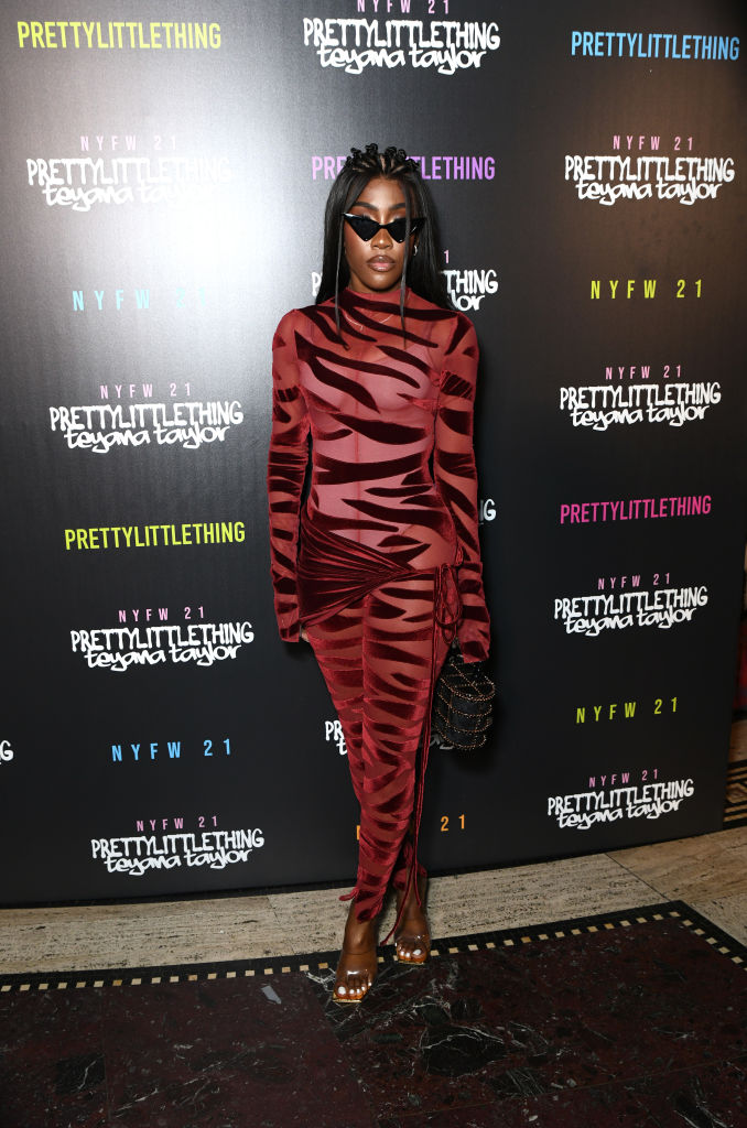PrettyLittleThing: Teyana Taylor Collection II New York Fashion Week - Front Row/Backstage