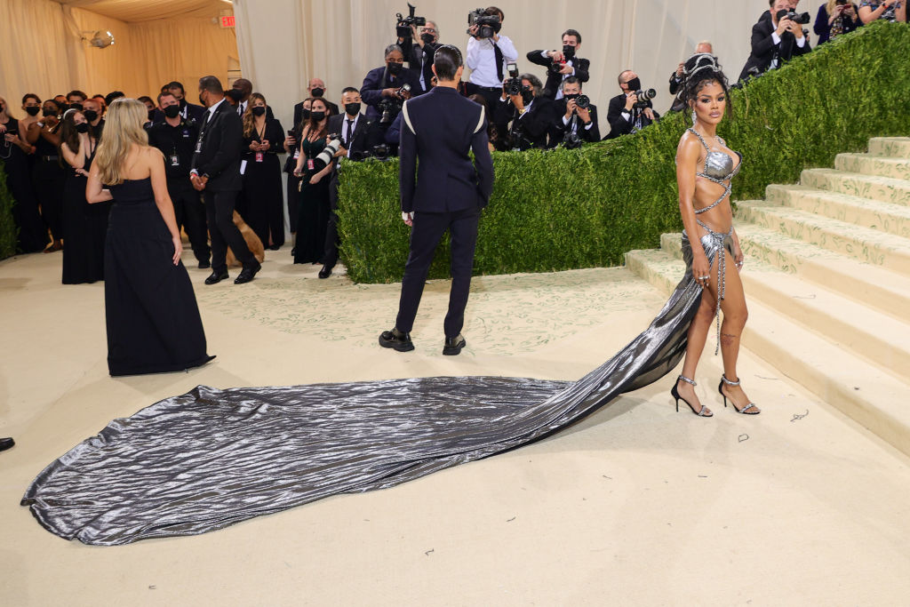 The 2021 Met Gala Celebrating In America: A Lexicon Of Fashion - Arrivals