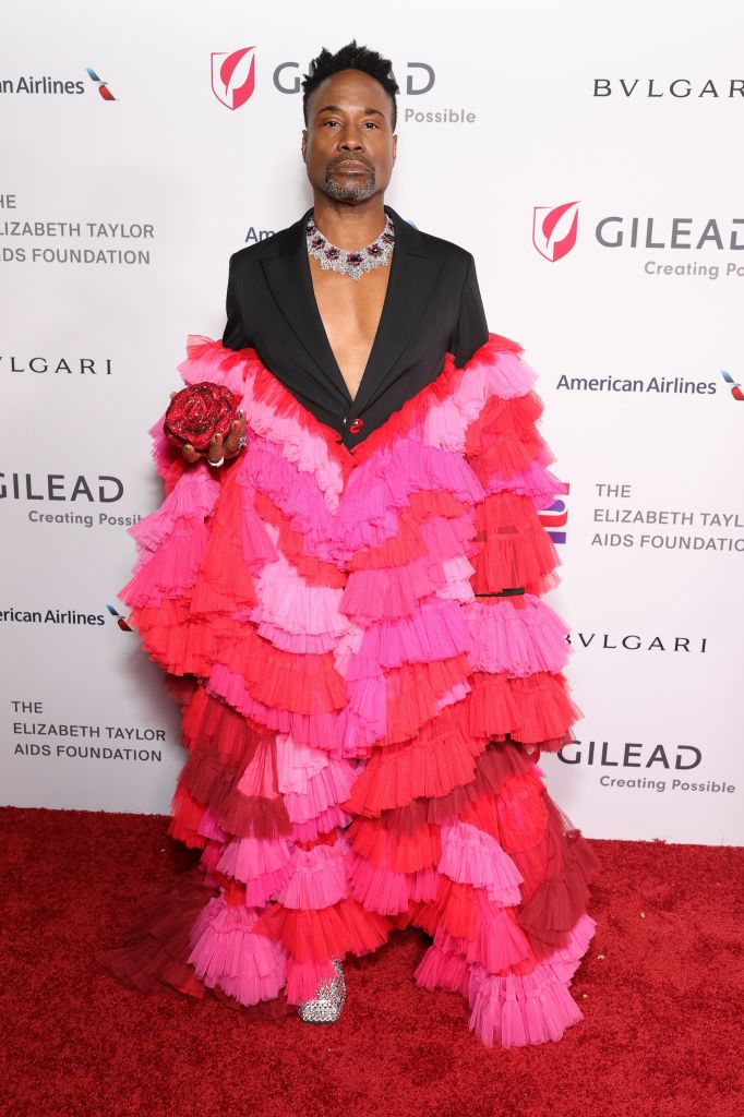 BILLY PORTER AT THE ELIZABETH TAYLOR BALL TO END AIDS, 2021