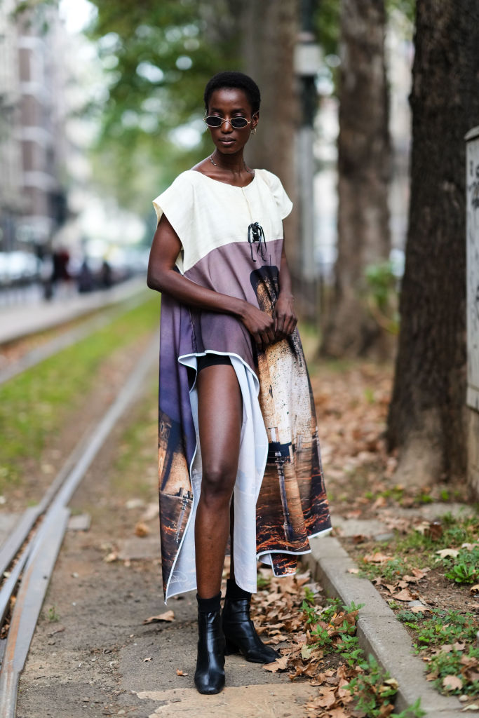 Street Style - Day 5 - Milan Fashion Week - Spring / Summer 2022