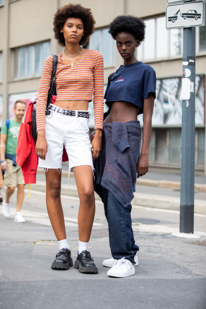 Street Style - Day 5 - Milan Fashion Week - Spring / Summer 2022