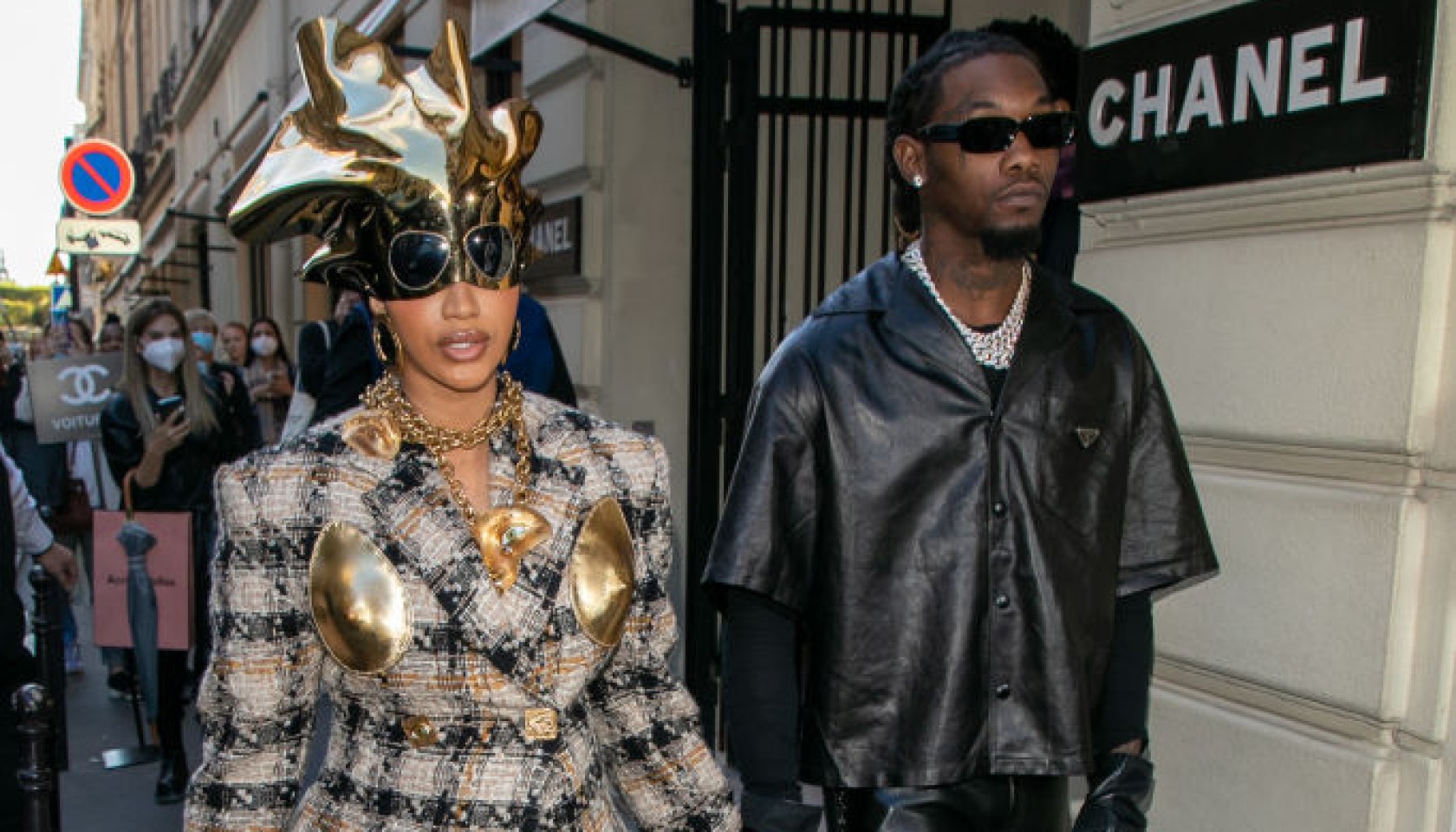 Celebrity Sightings In Paris - September 29, 2021