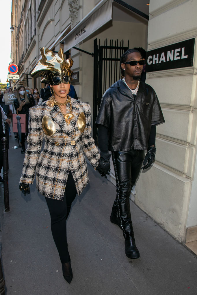 Celebrity Sightings In Paris - September 29, 2021