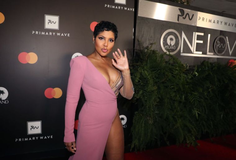 TONI BRAXTON AT THE PRE-GRAMMY PARTY, 2020