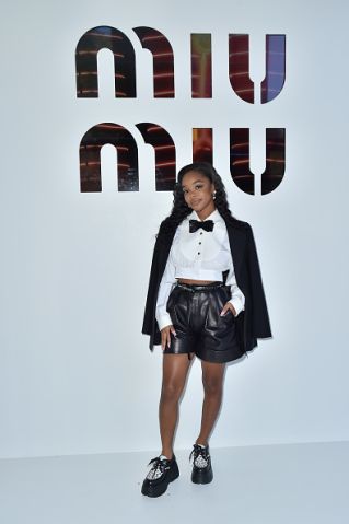 Miu Miu : Photocall - Paris Fashion Week - Womenswear Spring Summer 2022