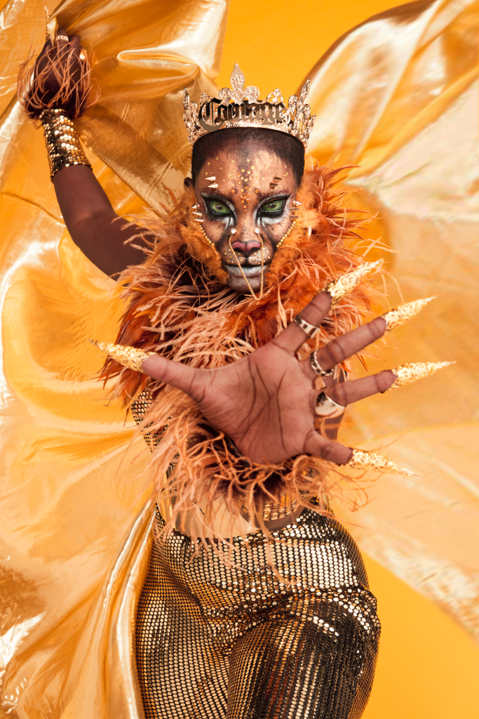 Cowardly Lion Halloween Makeup