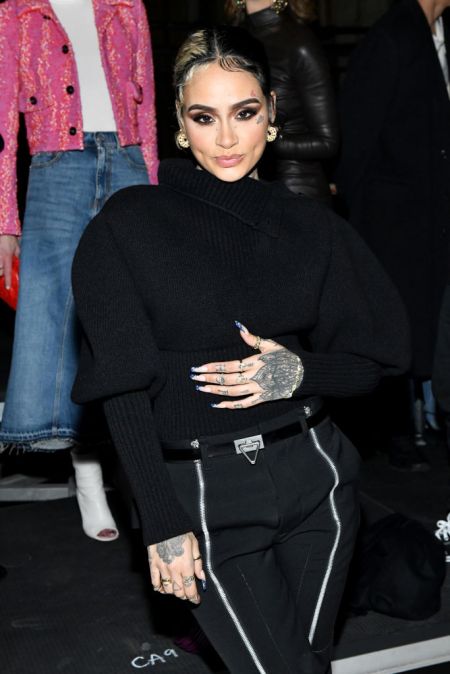 Kehlani at the Bottega Veneta Salon 03 show in Detroit