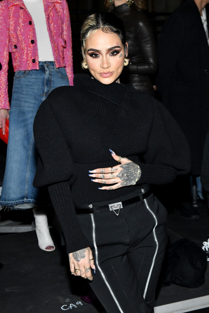 Kehlani at the Bottega Veneta Salon 03 show in Detroit