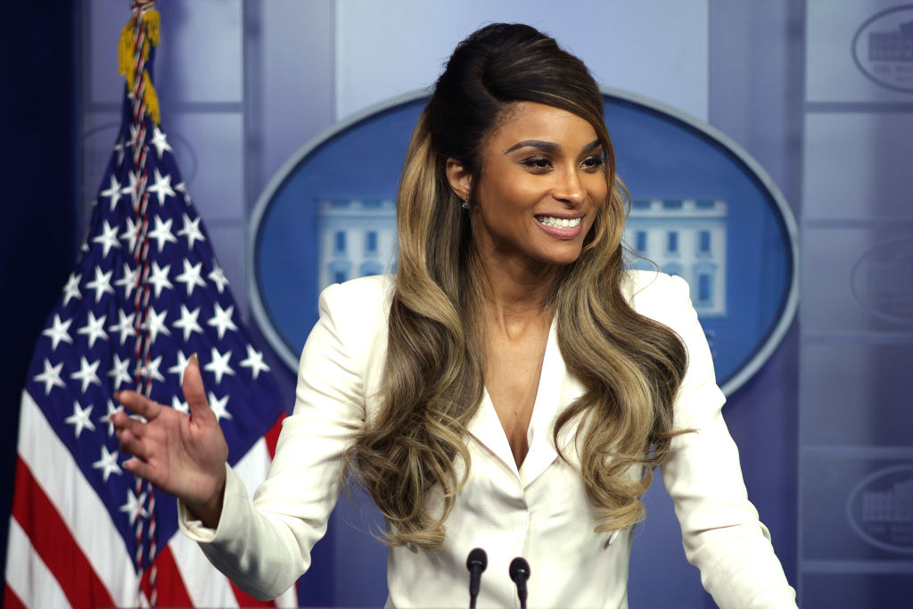 Ciara Visits The White House To Promote Vaccinations For Kids