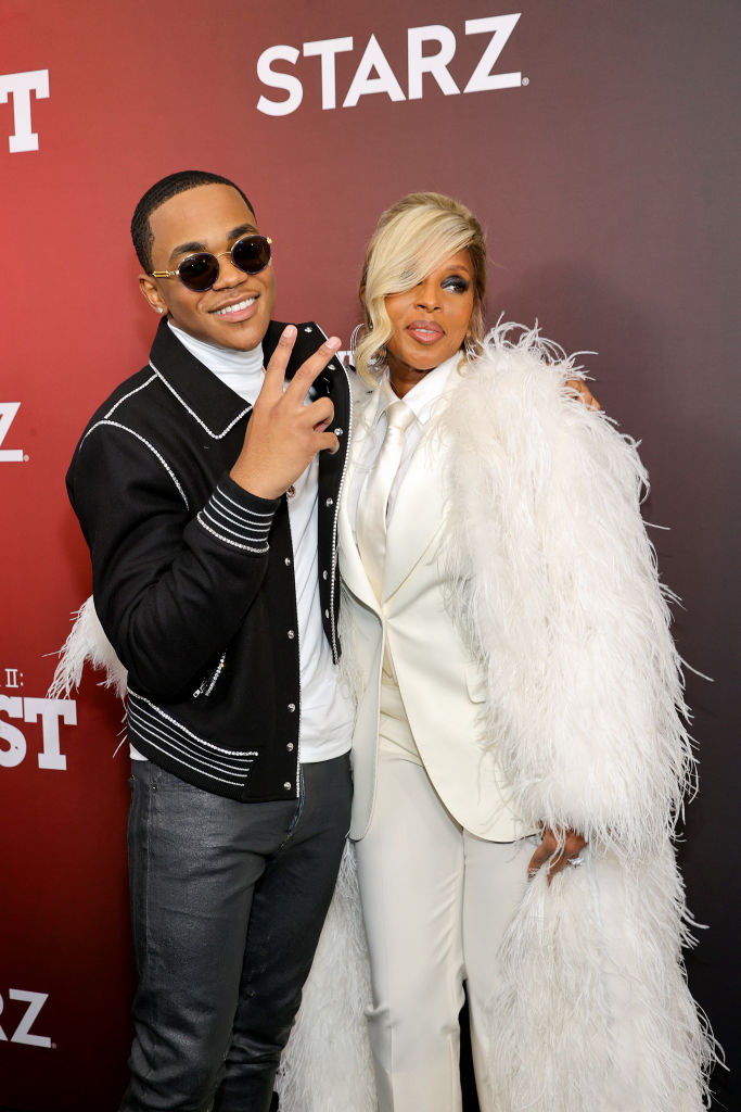Michael Rainey Jr. and Mary J. Blige