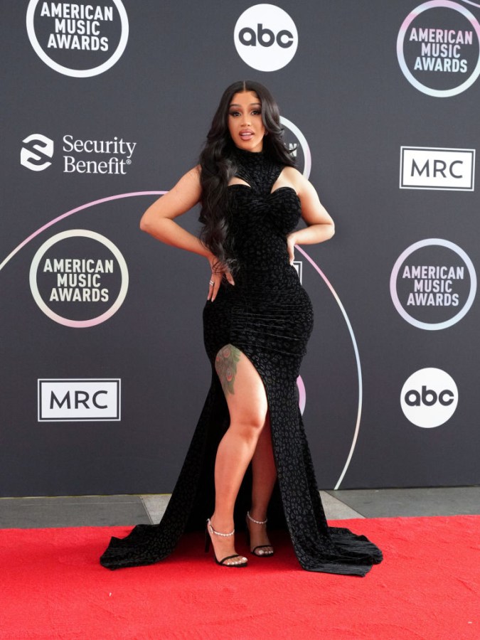 2021 American Music Awards Red Carpet Roll-Out With Host Cardi B