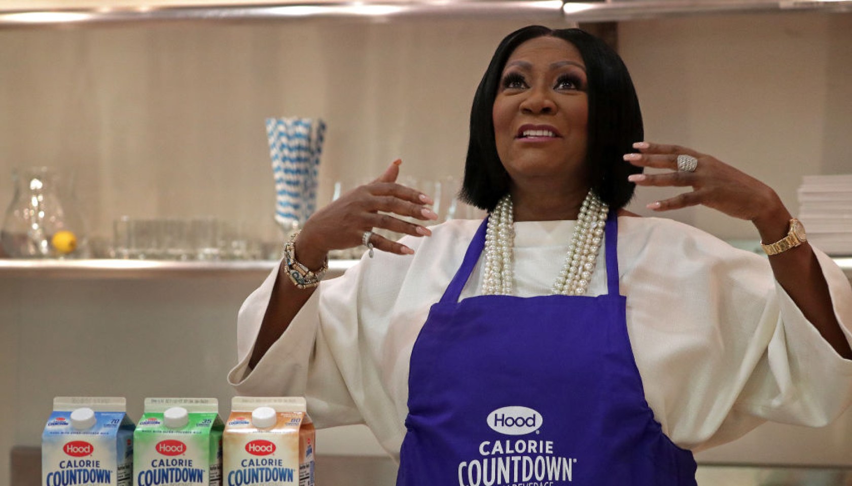 Patti LaBelle Leads Cooking Class In Boston