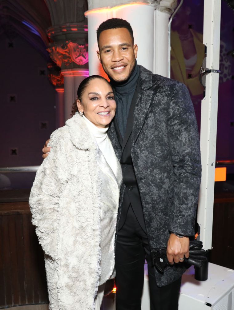 Jasmine Guy and Trai Byer