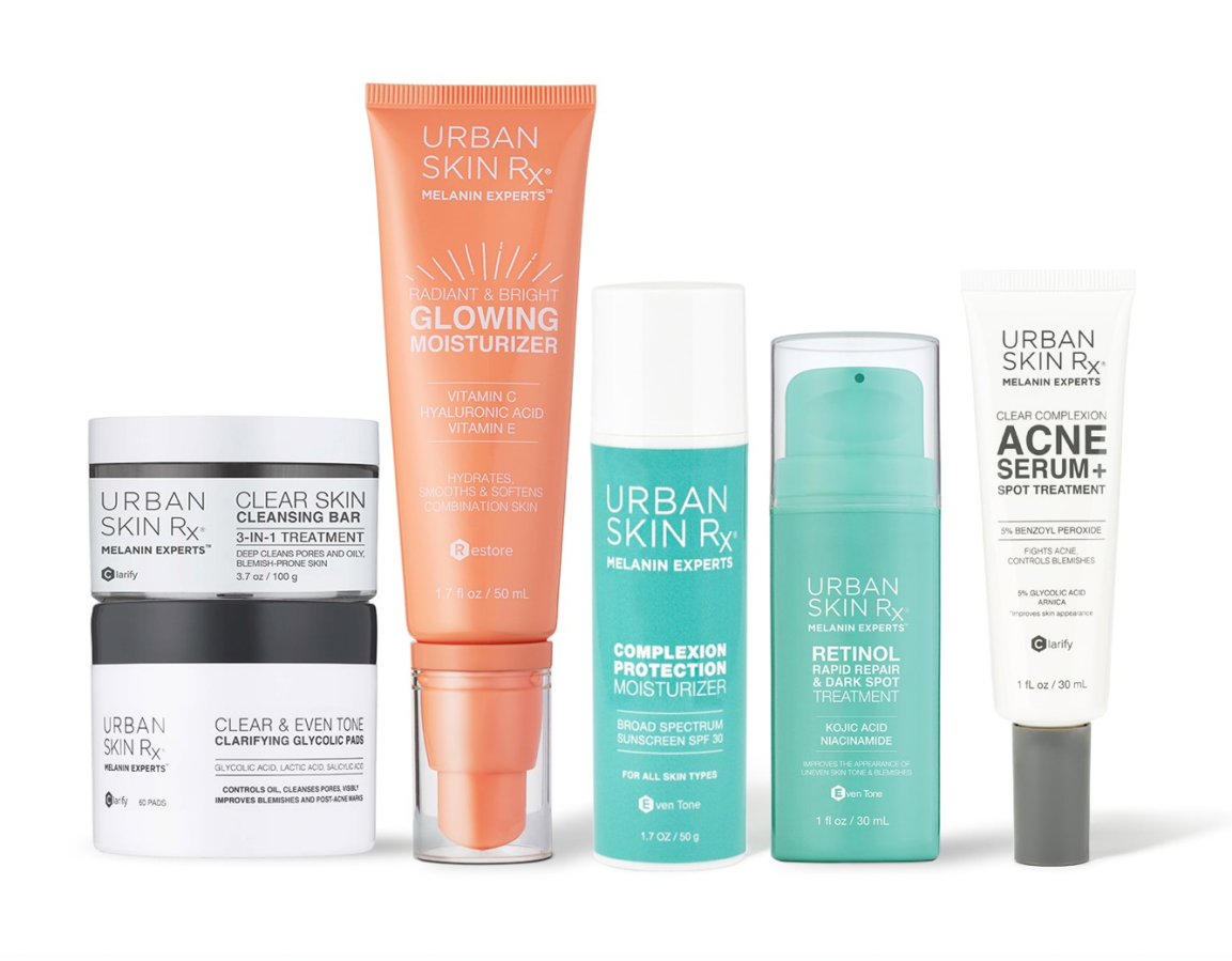 Acne and dark spot control package