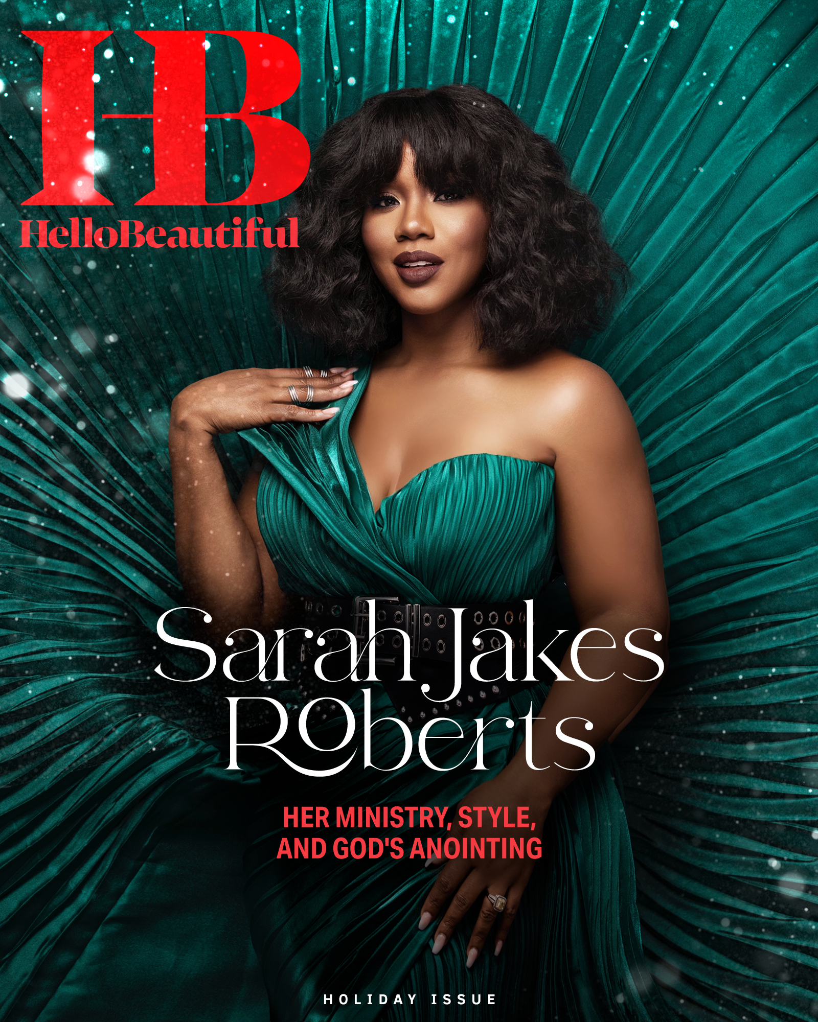 Sarah Jakes Roberts Graces Our Holiday Issue Cover - cover