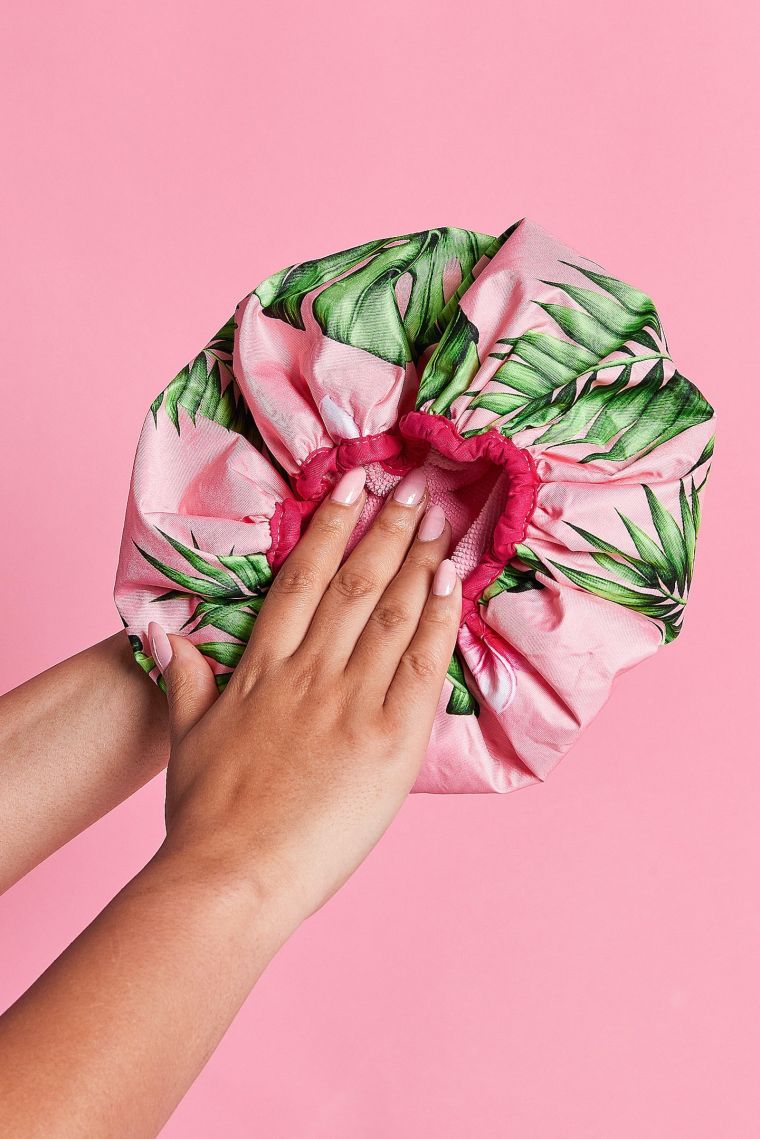 Flora & Curl Insulated Shower Cap