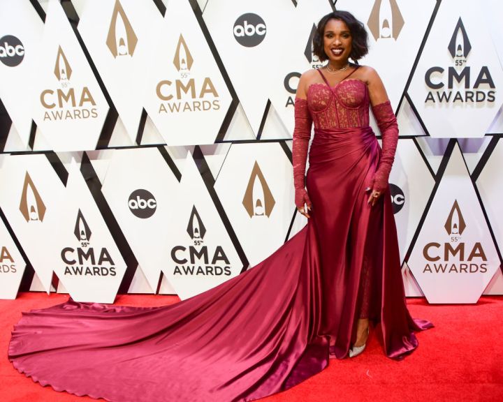 Jennifer Hudson at ABC's Coverage Of The 55th Annual CMA Awards