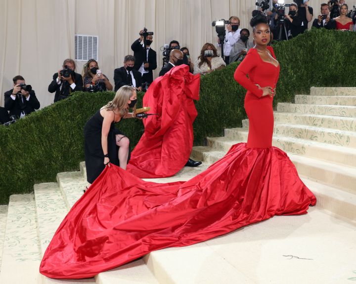 Jennifer Hudson at the Met Gala Celebrating In America: A Lexicon Of Fashion, 2021