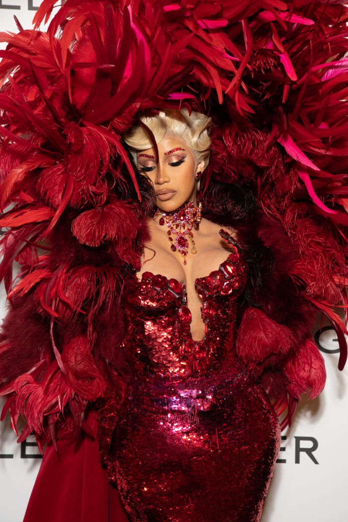 Cardi Wears A Rare Thierry Mugler Gown