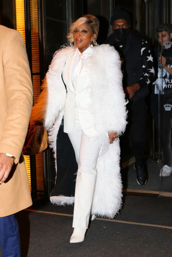 Celebrity Sightings In New York City - November 17, 2021