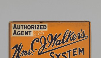 Sign For Authorized Agent Of Mme. C.J. Walkers,