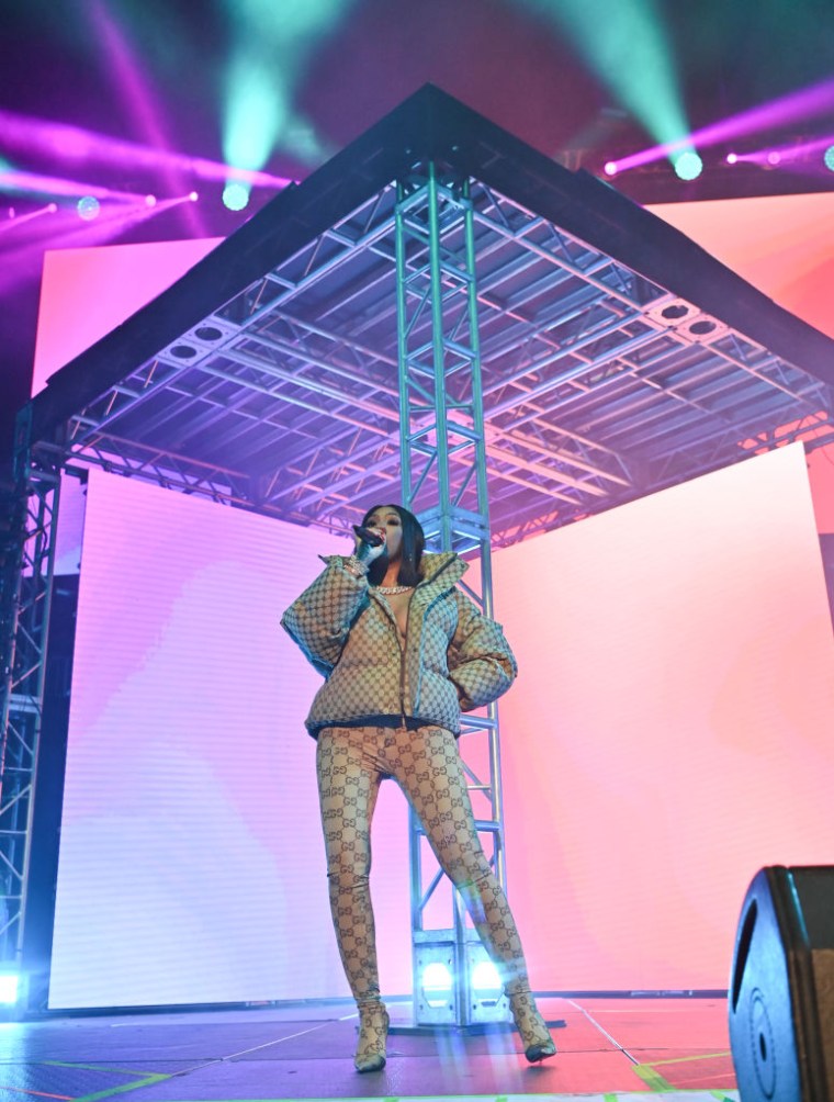 YUNG MIAMI AT LIL BABY & FRIENDS IN CONCERT, 2021