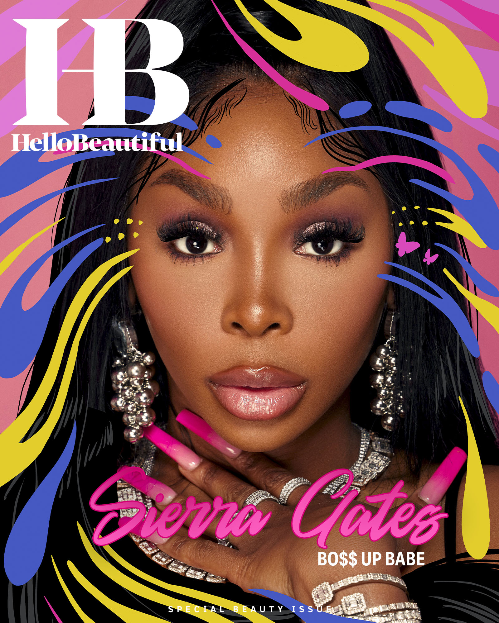 ‘Love & Hip Hop Atlanta’ Star Sierra Gates Covers Our Special 'Beauty' Issue - cover
