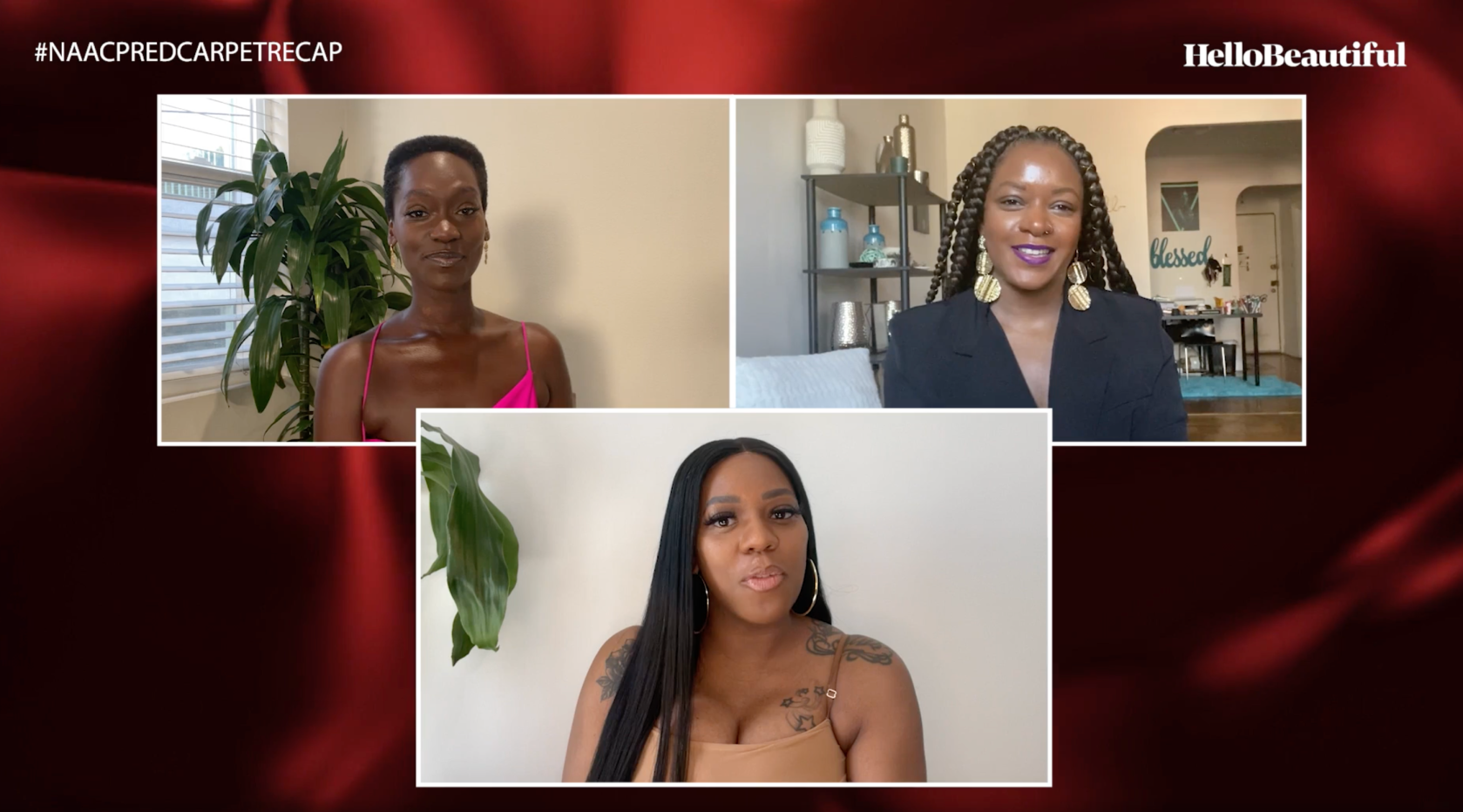 Shamika Sanders Cynthia Gitonga Marsha Badger Red Carpet Recap Naacp Image Awards